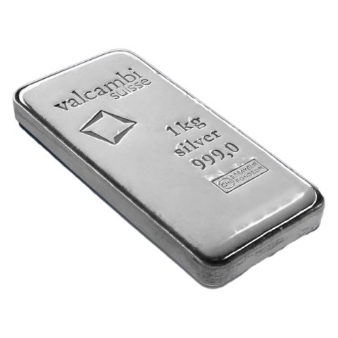 1 kg srebrna sztabka Nadir Metal Rafineri – czystość 999,9