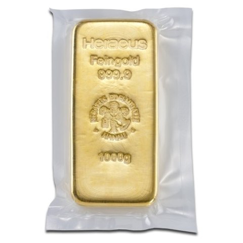 1 kg sztabka złota 999,9 od producenta LBMA – GoldInvest24