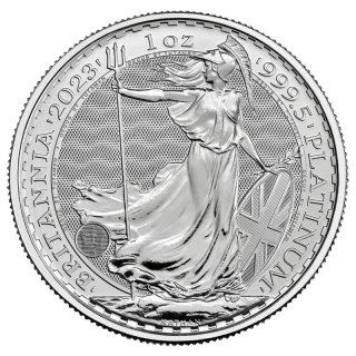 1 oz Britannia Karol III Platynowa Moneta | 2023