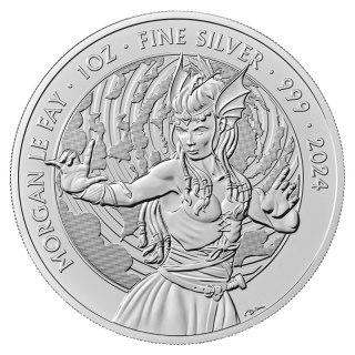 1 oz Morgan Le Fay Mity i Legendy Srebrna Moneta | 2024