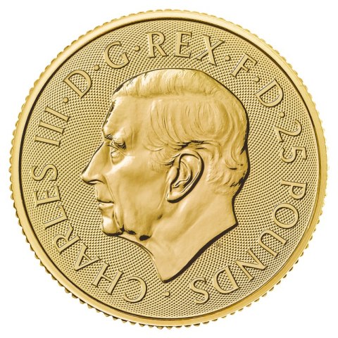 1/4 oz Tudor Beasts The Bull of Clarence Złota Moneta | 2023