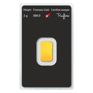 2g Sztabka złota | Argor-Heraeus
