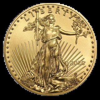 1 Uncja Amerykański Orzeł Złota Moneta | 2020