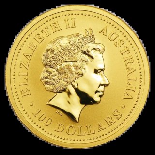 1 Uncja Lunar I Rok Kozy Złota Moneta | 2003