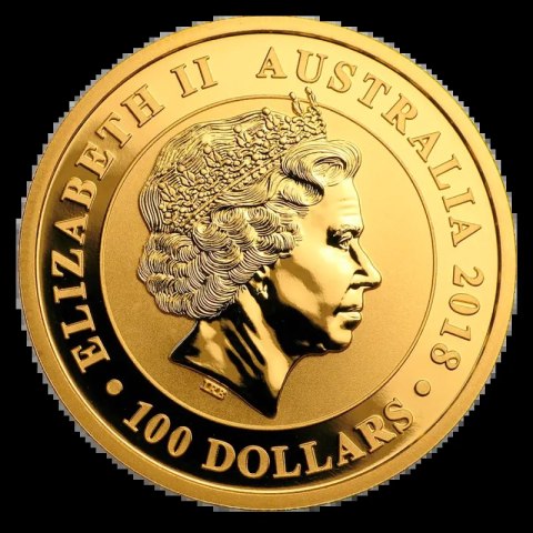 1 Uncja Perth Mint Złoty Łabędź Złota Moneta | 2018