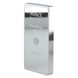 1 kg Srebrna Moneta Sztabka | StoneX | Uszkodzona