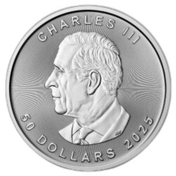 1 oz Liść Klonowy Platynowa Moneta | 2025