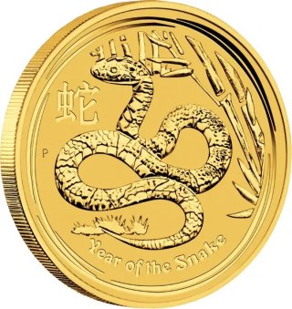 1 oz Lunar II Snake | Gold | 2013