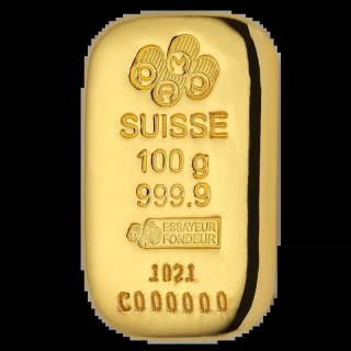 100g Złota Sztabka | PAMP Suisse
