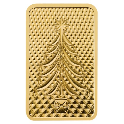 5g Złota Sztabka | Choinka | The Royal Mint