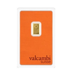 Mini sztabka Valcambi 0,5 g – szwajcarska jakość złota