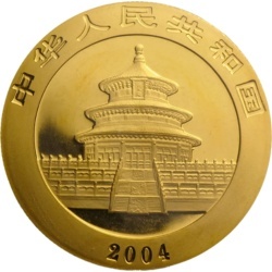 1 Uncja Chińska Panda Złota Moneta | 2004
