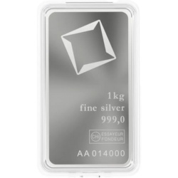 srebrma sztabka 1 kg