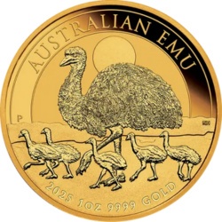 1 oz Emu Perth Mint Złota Moneta | 2025