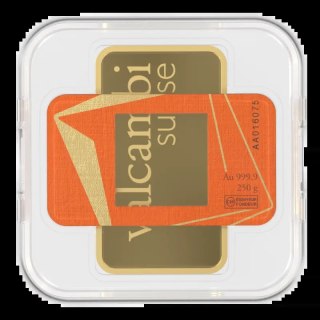 250 Złota Sztabka | Valcambi | Bita