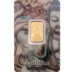 5g Złota Sztabka | PAMP | Lucky Buddha