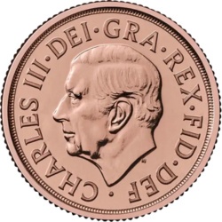 Ćwierć Suwerena Karol III Złota Moneta | 2025