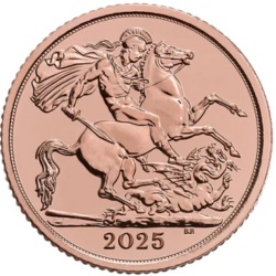 Pół Suwerena Karol III Złota Moneta | 2025